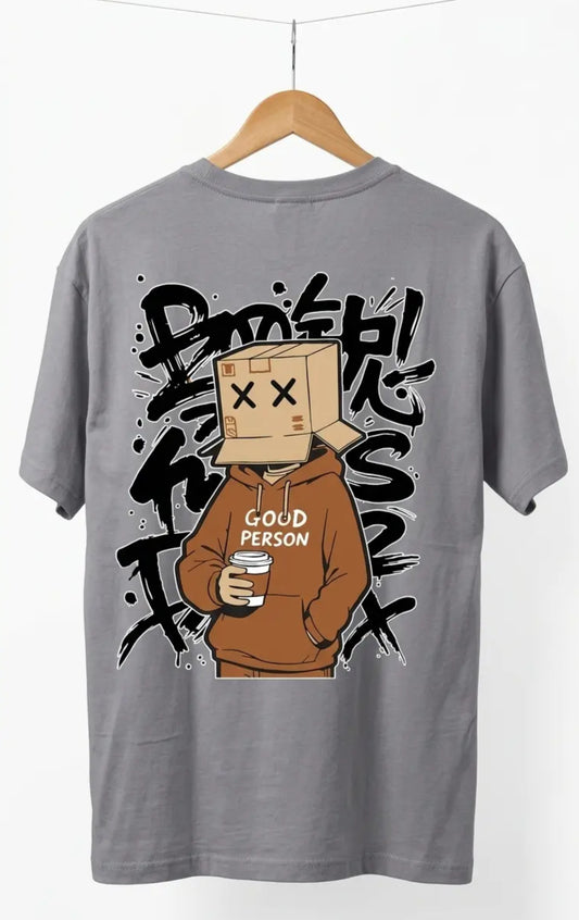 Premium Drop Shoulder Box Men Design