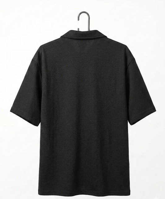 The Signature Noir Camp Shirt