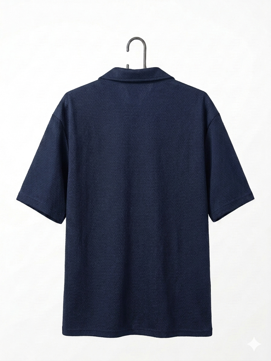The Signature Noir Camp Shirt