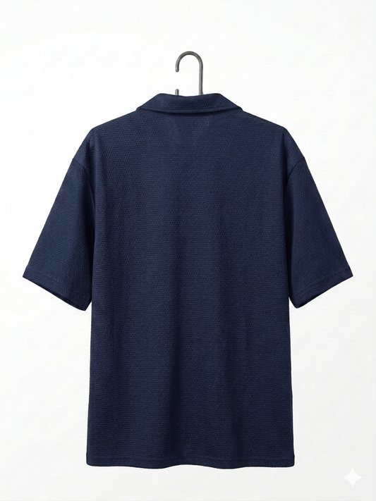 The Signature Noir Camp Shirt