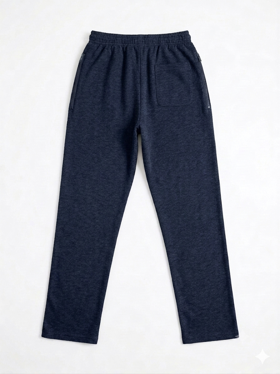 Urban Tech Knit Trouser-Navy Blue