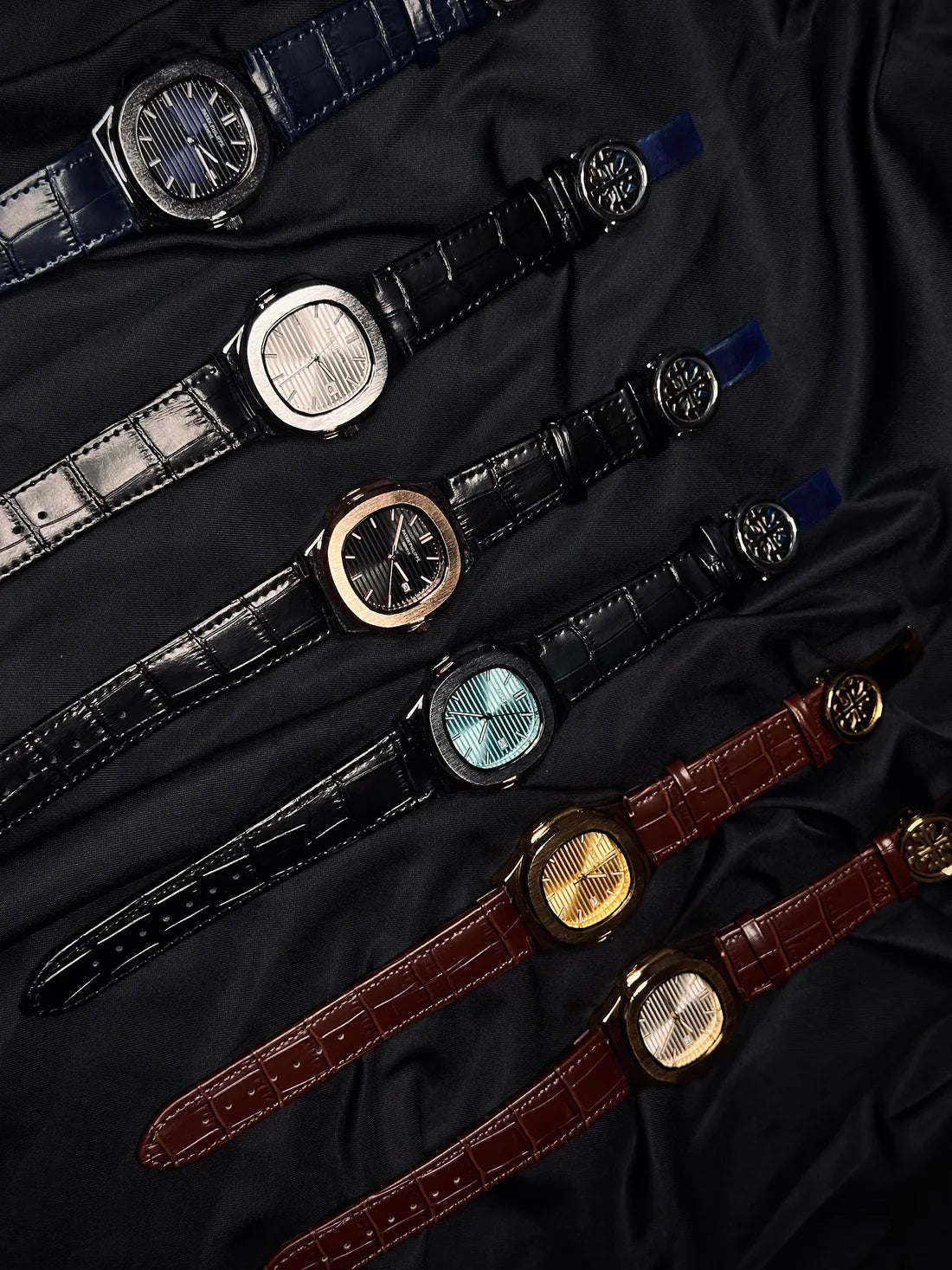 PETAK PHILIPPE LEATHER STRAP
