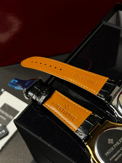 PETAK PHILIPPE LEATHER STRAP