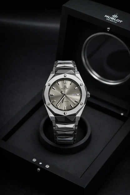 Hublot Cut Rotating Back (Swiss like)