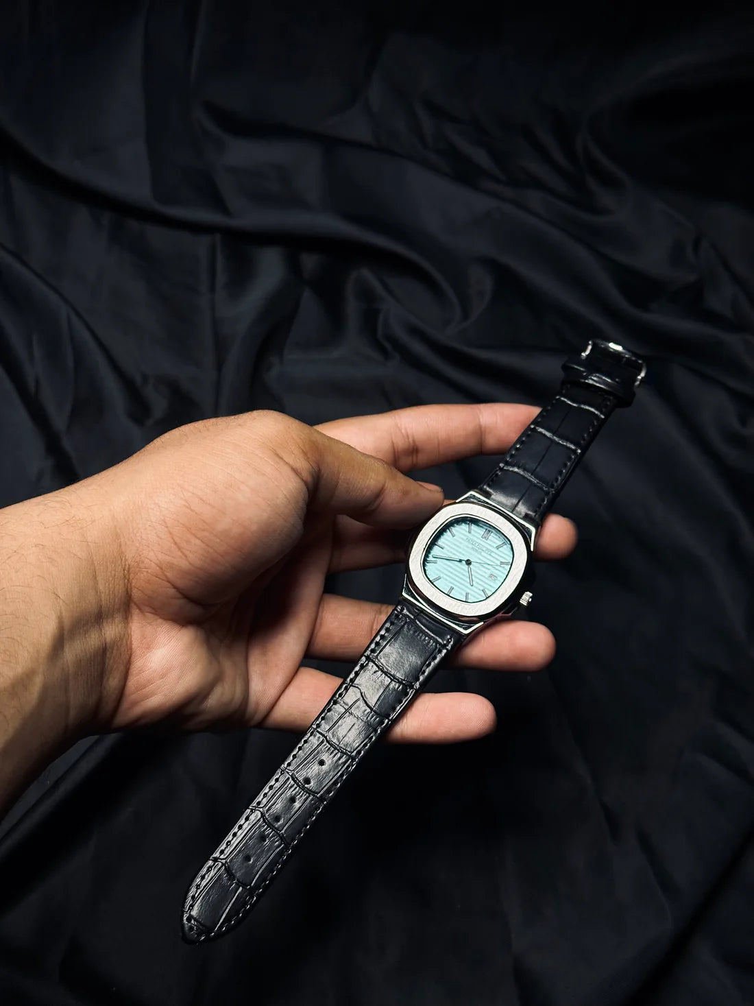 PETAK PHILIPPE LEATHER STRAP