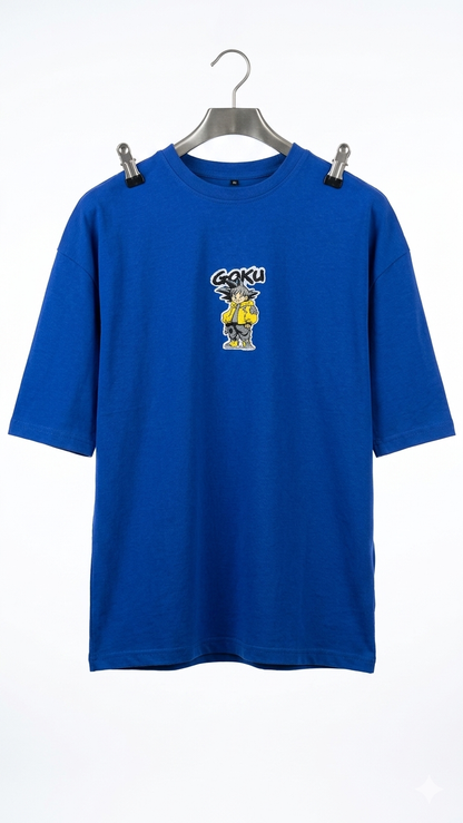 Premium Drop Shoulder Goku Design