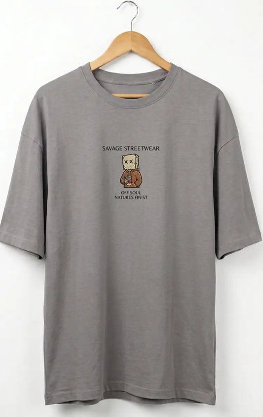 Premium Drop Shoulder Box Men Design