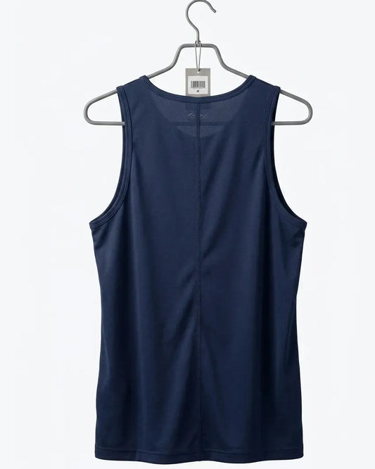 Elite Basic tank-Navy Blue