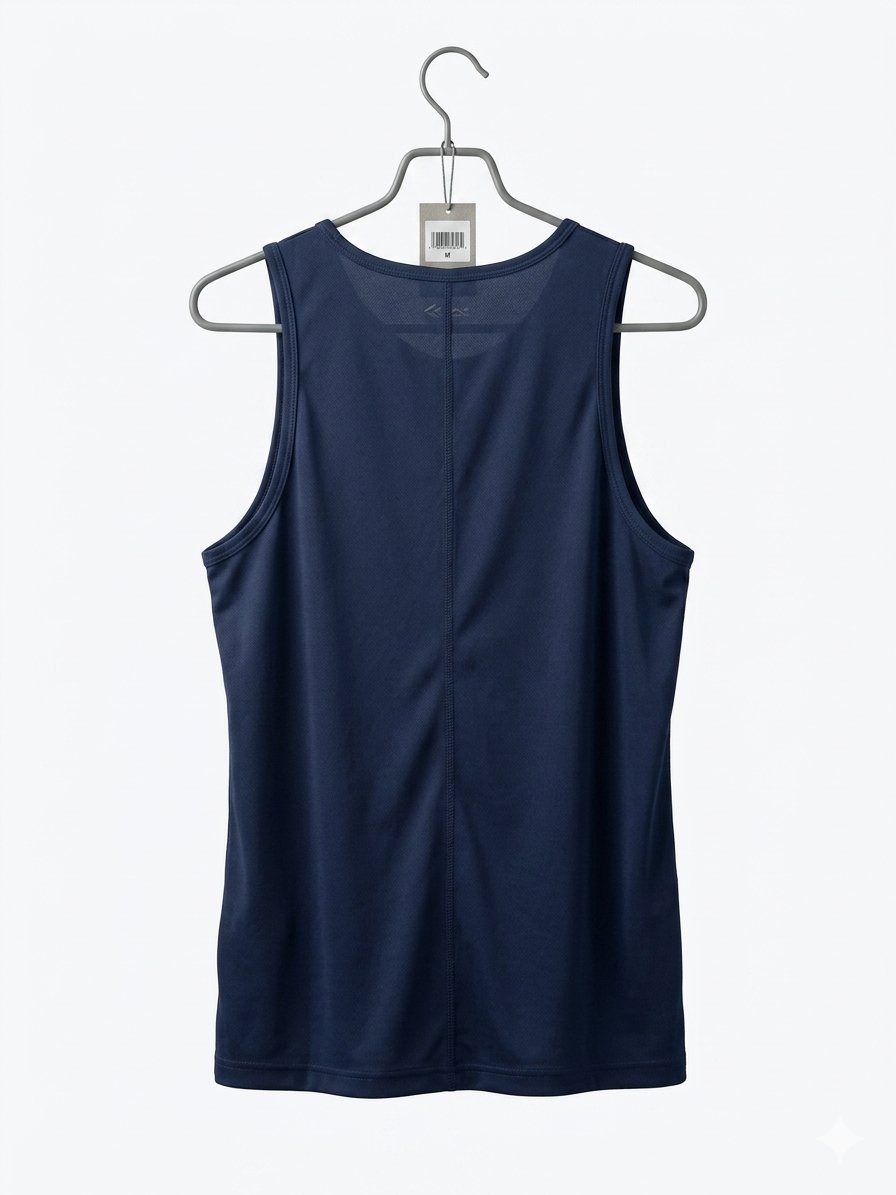 Elite Basic tank-Navy Blue
