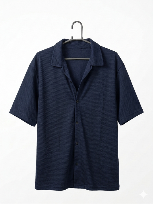 The Signature Noir Camp Shirt