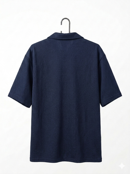 The Signature Noir Camp Shirt