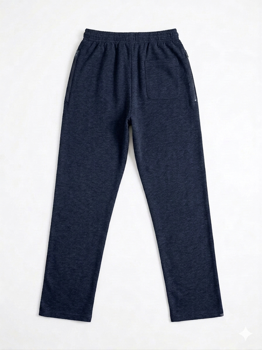Urban Tech Knit Trouser-Navy Blue